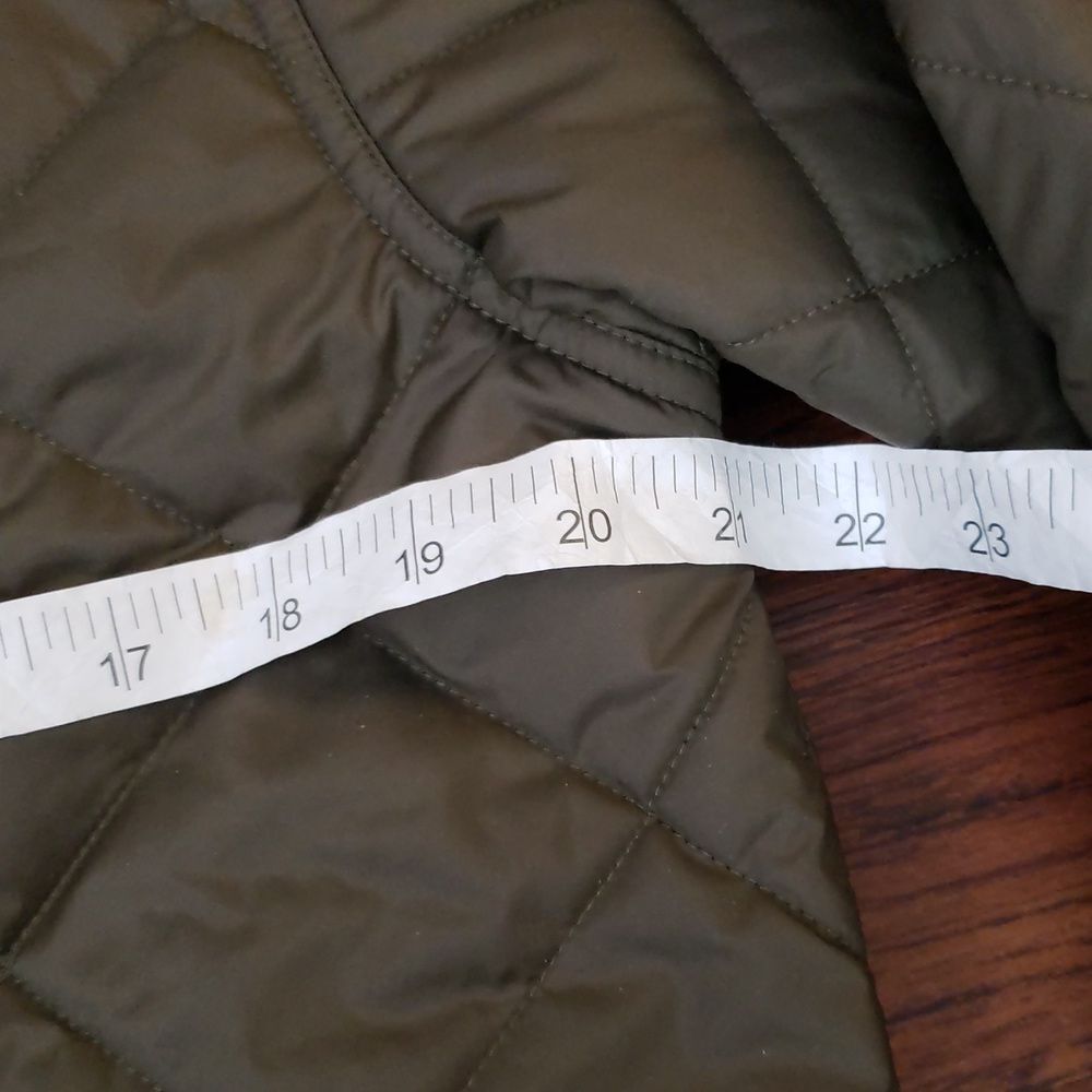 Patagonia Men's Military Green Quilted Coat Size Small New - Picture 4 of 6